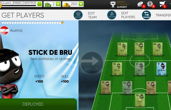 Stickman Soccer hacked Game screenshot Stickman Soccer hacked