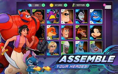 Disney Heroes Battle Mode Captura de tela Disney Heroes Battle Mode hack apk