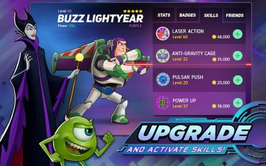 Disney Heroes Battle Mode Tela do jogo Disney Hack Mode Battle Heroes