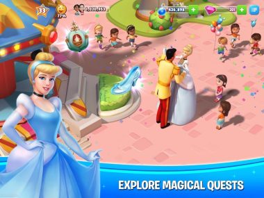 disney build your own magic kingdom game facebook