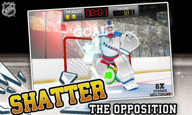 Game NHL Hockey Target Smash Game screenshot NHL Hockey Target Smash
