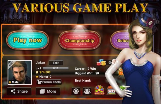 Game screenshot DH Texas Poker Android games