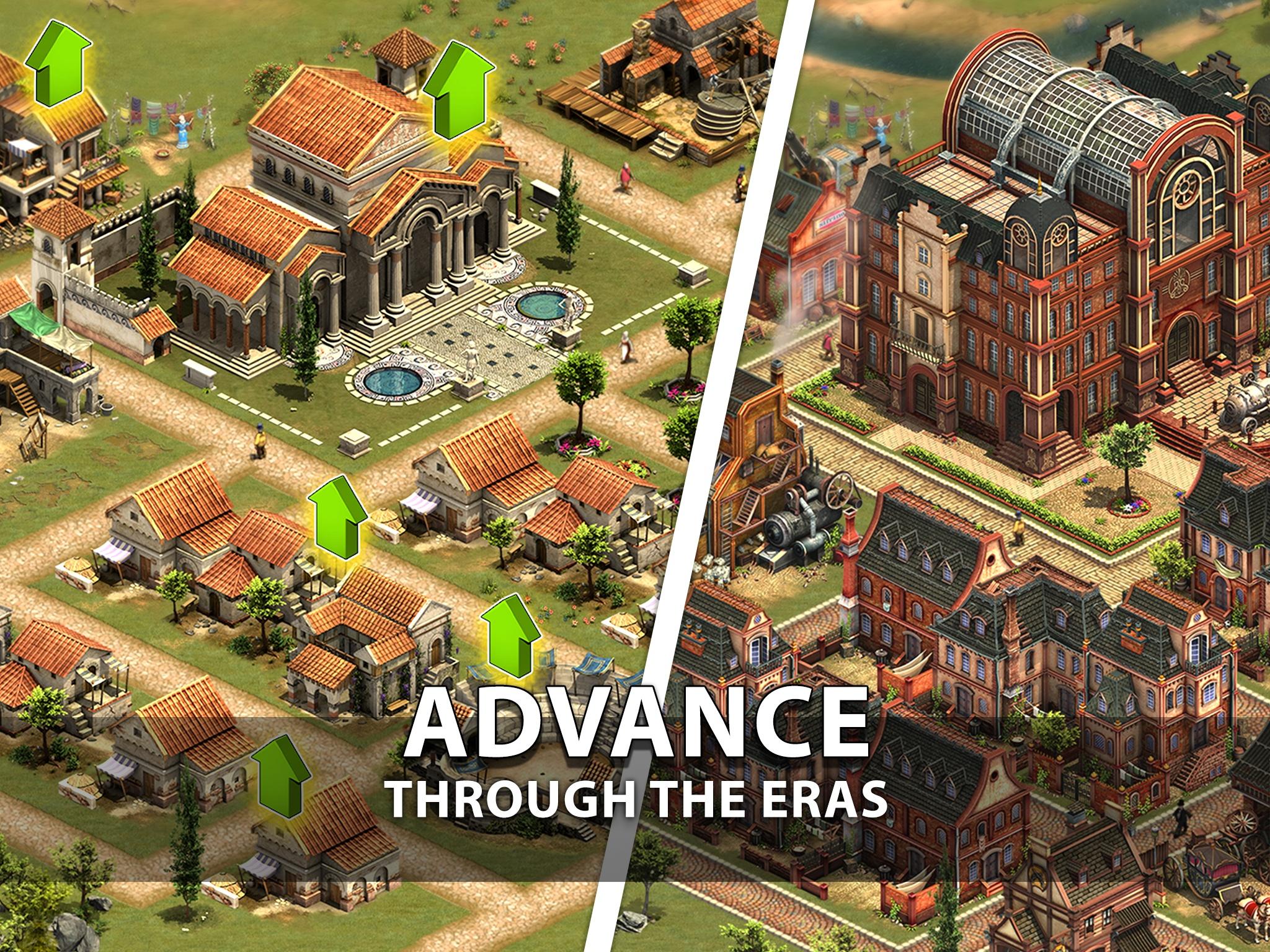 Game screenshot Forge of Empires The game Game screenshot Forge of Empires The game