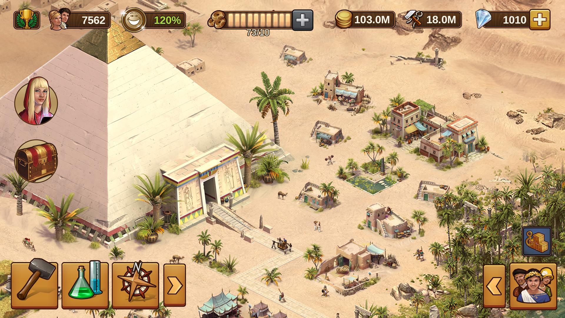 Game screenshot Forge of Empires gameplay Game screenshot Forge of Empires gameplay