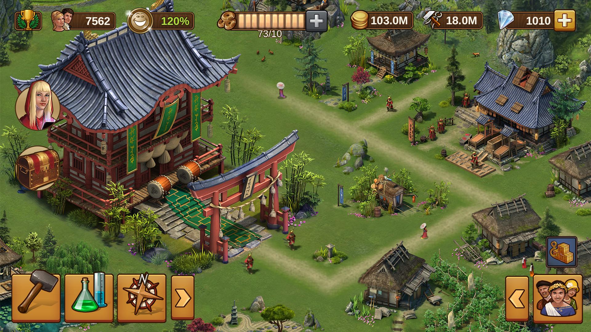 Game screenshot Forge of Empires Android games Game screenshot Forge of Empires Android games