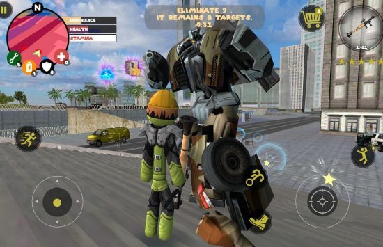 stickman rope hero unblocked Game screenshot stickman rope hero unblocked