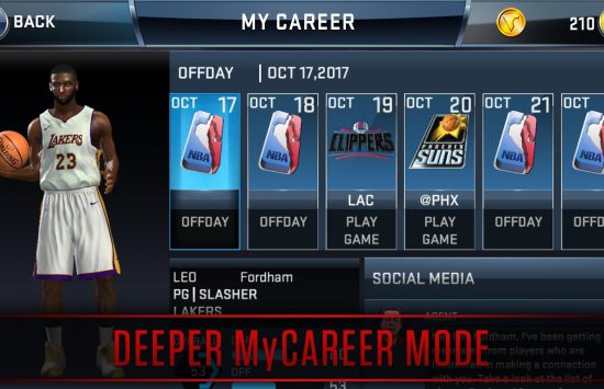 NBA 2K18 apk Game screenshot NBA 2K18 apk