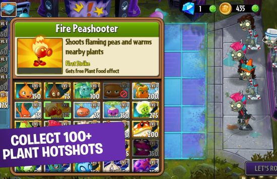 Plants vs Zombies 2 apk Game screenshot Plants vs Zombies 2 apk