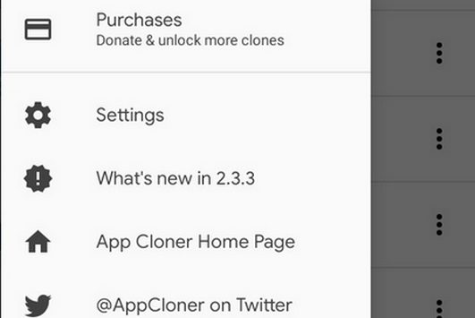App Cloner Premium (2) App Cloner Premium (Täysin auki) screenshot 2