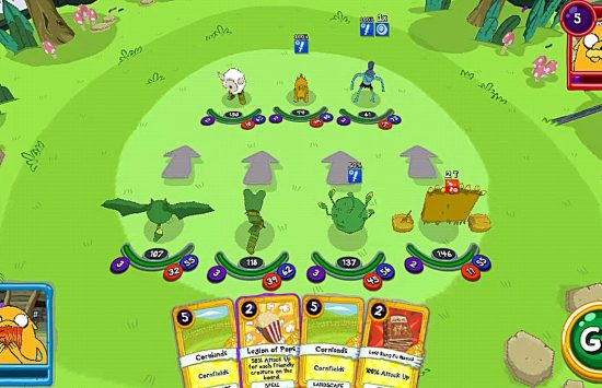 Card Wars unblocked Game screenshot Card Wars unblocked