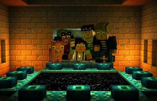 Minecraft Story Mode apk Game screenshot Minecraft Story Mode apk