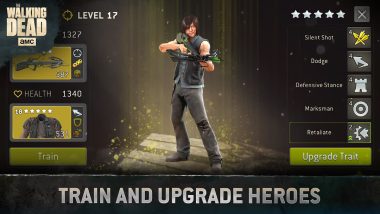 The Walking Dead No Man’s Land game screenshot the walking dead no man's land apk mod
