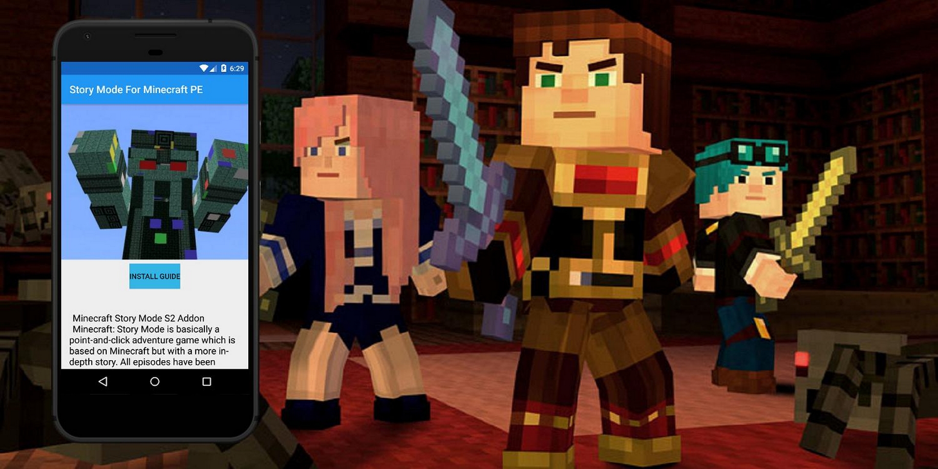 Game screenshot Minecraft Story Mode cracked Game screenshot Minecraft Story Mode cracked