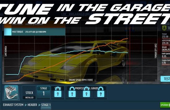 Game screenshot racing rivals mod apk