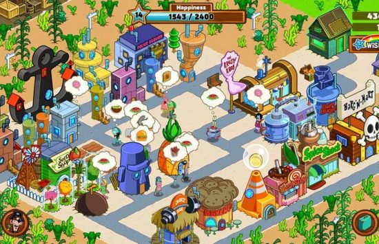 SpongeBob Moves In cheat Game screenshot SpongeBob Moves In cheat