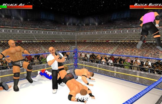 wrestling revolution 3d mod apk Game screenshot wrestling revolution 3d mod apk