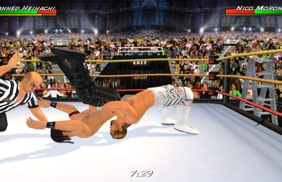 wrestling revolution 3d mod Game screenshot wrestling revolution 3d mod