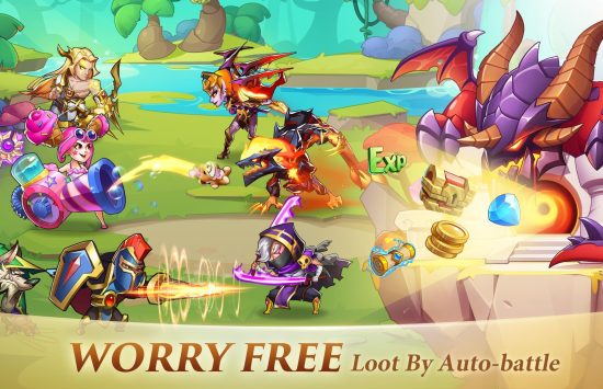 Idle Heroes apk Game screenshot idle heroes apk
