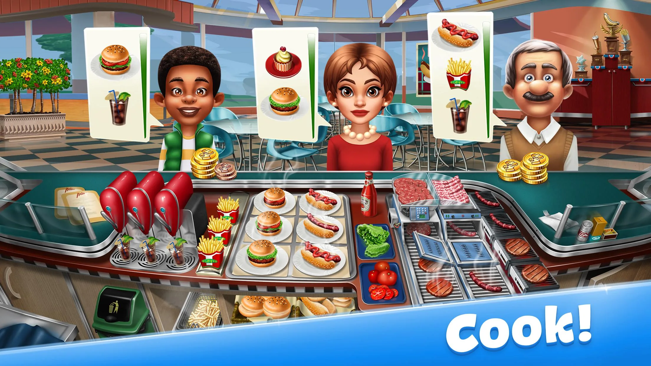Game screenshot Cooking Fever mod apk Game screenshot Cooking Fever mod apk