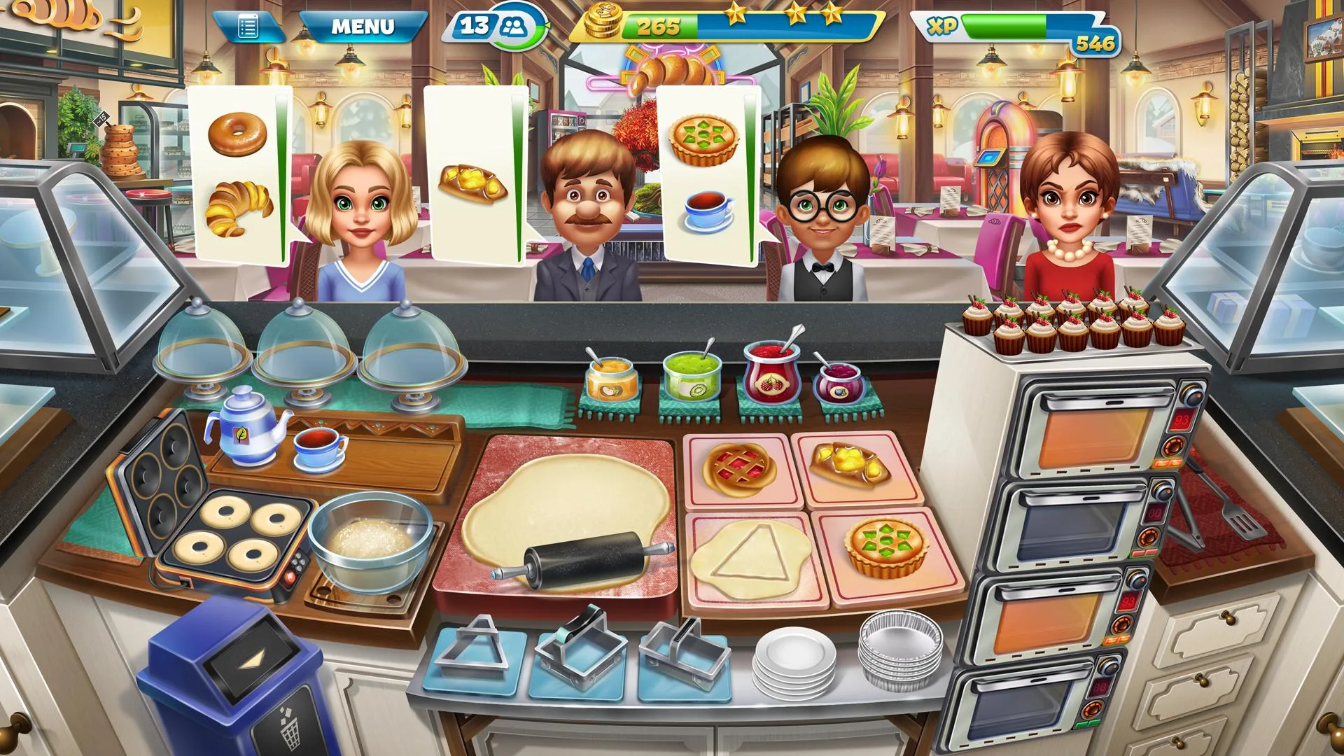 Game screenshot Cooking Fever cracked Game screenshot Cooking Fever cracked