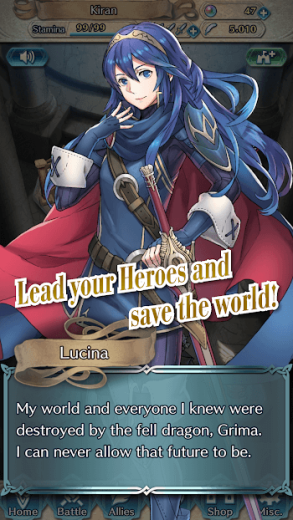 Download Fire Emblem Heroes mod apk (Hero 5 stars/Feather) for android screenshot 1 Fire Emblem Heroes MOD (Hero 5 stars/Feather) screenshot 1