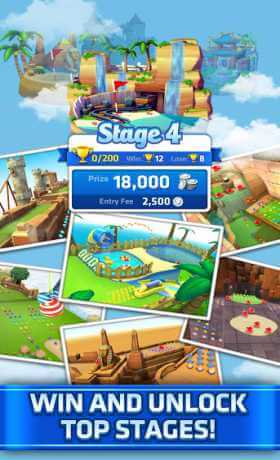 Download Golf Clash mod apk (Free Chest) for android screenshot 3 Mini Golf King Multiplayer Game Mod (Guideline) screenshot 3
