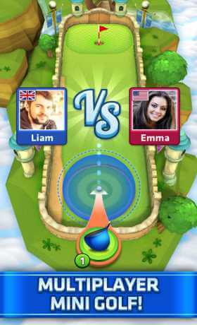 Download Golf Clash mod apk (Free Chest) for android screenshot 1 Mini Golf King Multiplayer Game Mod (Guideline) screenshot 1