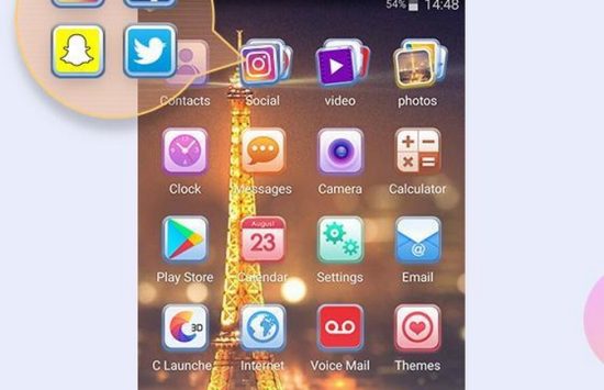 launcher no ads (4) U Launcher Pro-NO ADS (Versión española) screenshot 4