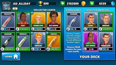 The game Stick Cricket Live 2020 Game screenshot Stick Cricket mod