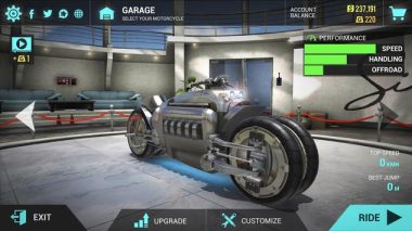 The game Ultimate Motorcycle Simulator Game screenshot Ultimate Motorcycle Simulator Mod