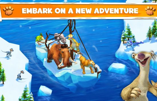 ice age adventures mod apk Game screenshot human: ice age adventures mod apk