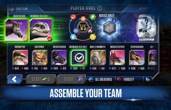 Jurassic World The Game unblocked Game screenshot Jurassic World The Game unblocked