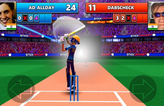 Stick Cricket mod apk Game screenshot Stick Cricket mod apk
