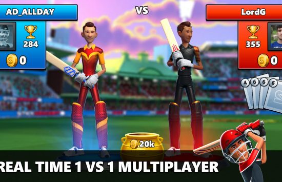 Stick Cricket mod Game screenshot Stick Cricket mod