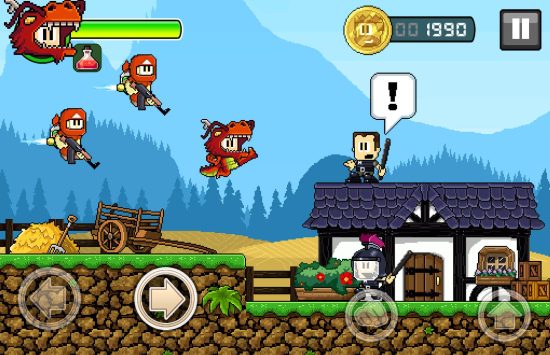 Dan the Man cheats Game screenshot Dan the Man cheats