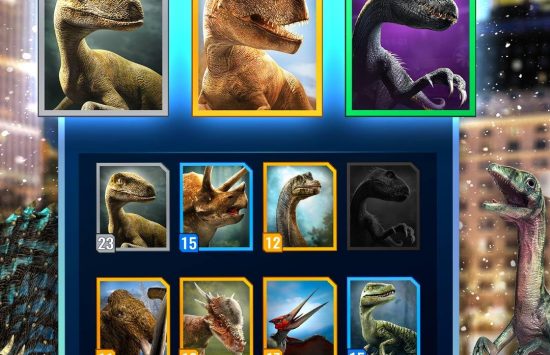 Jurassic World Alive mod apk Game screenshot Jurassic World Alive mod apk