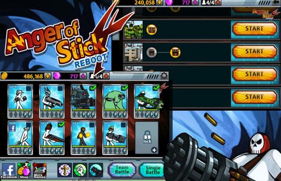 Anger Of Stick 4 mod apk Game screenshot Anger Of Stick 4 mod apk