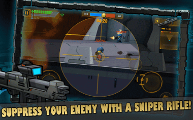 The game Call of Mini Infinity Tela do jogo chamada de mini hack apk Infinity