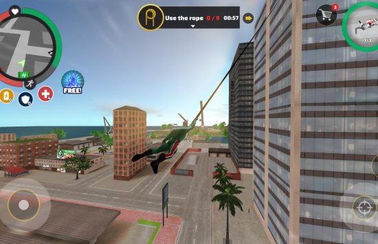 Rope Hero Vice Town mod apk Game screenshot Rope Hero Vice Town mod apk