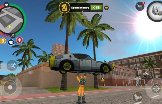 Rope Hero Vice Town unblocked Game screenshot Rope Hero Vice Town unblocked