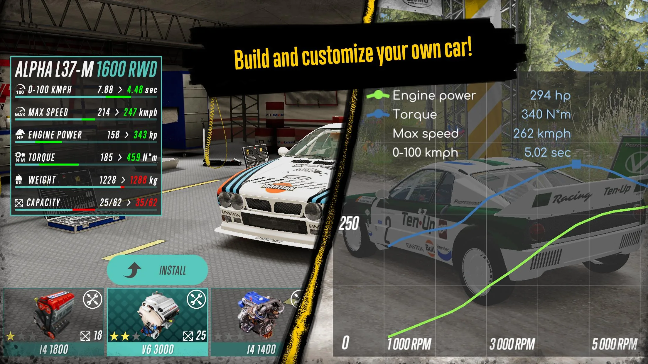 Game screenshot CarX Rally cracked Game screenshot CarX Rally cracked