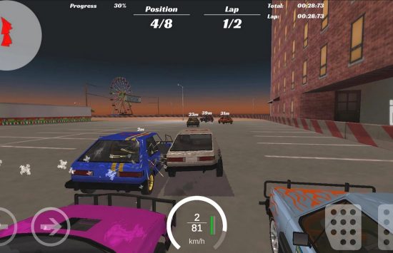 Demolition Derby 3 unblocked Game screenshot Demolition Derby 3 unblocked