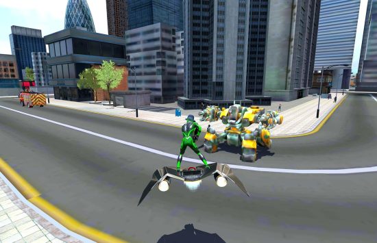 Rope Frog Ninja Hero mod Game screenshot Rope Frog Ninja Hero mod