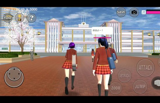 SAKURA School Simulator apk mod Game screenshot SAKURA School Simulator apk mod