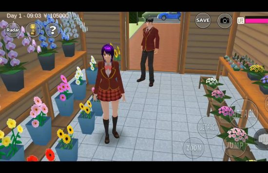 SAKURA School Simulator unblocked Game screenshot SAKURA School Simulator unblocked