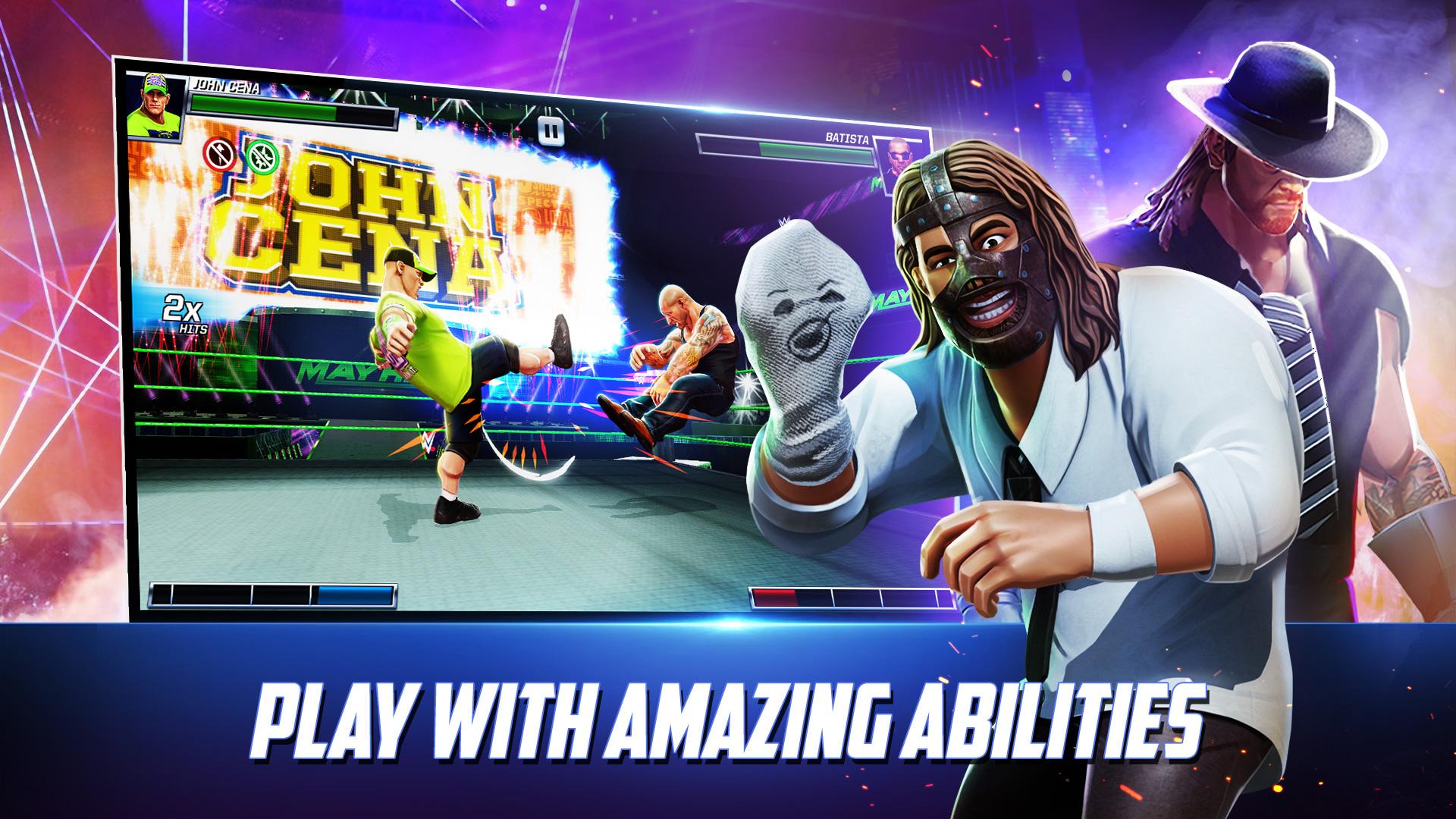 Game screenshot WWE Mayhem apk Game screenshot WWE Mayhem apk