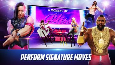 The game WWE Mayhem Game screenshot WWE Mayhem apk
