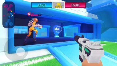 The game FRAG Pro Shooter Game screenshot FRAG apk mod