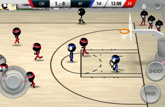Stickman Basketball 2017 (Version française) screenshot 3