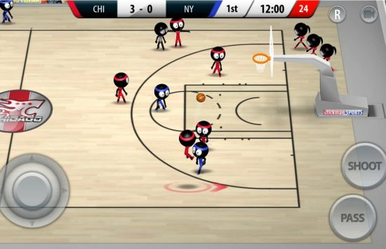 Stickman Basketball 2017 (Version française) screenshot 4